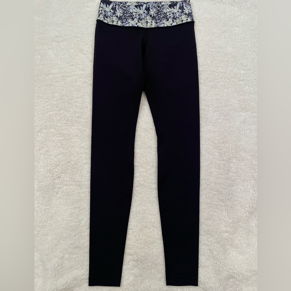 Lululemon Luon Black Leggings Size 6 30”